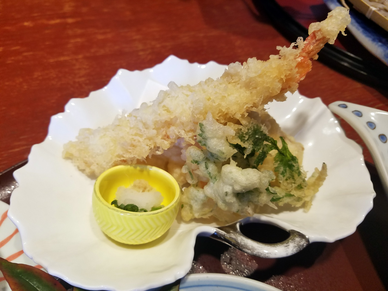 天ぷらも本当に美味しかったです。